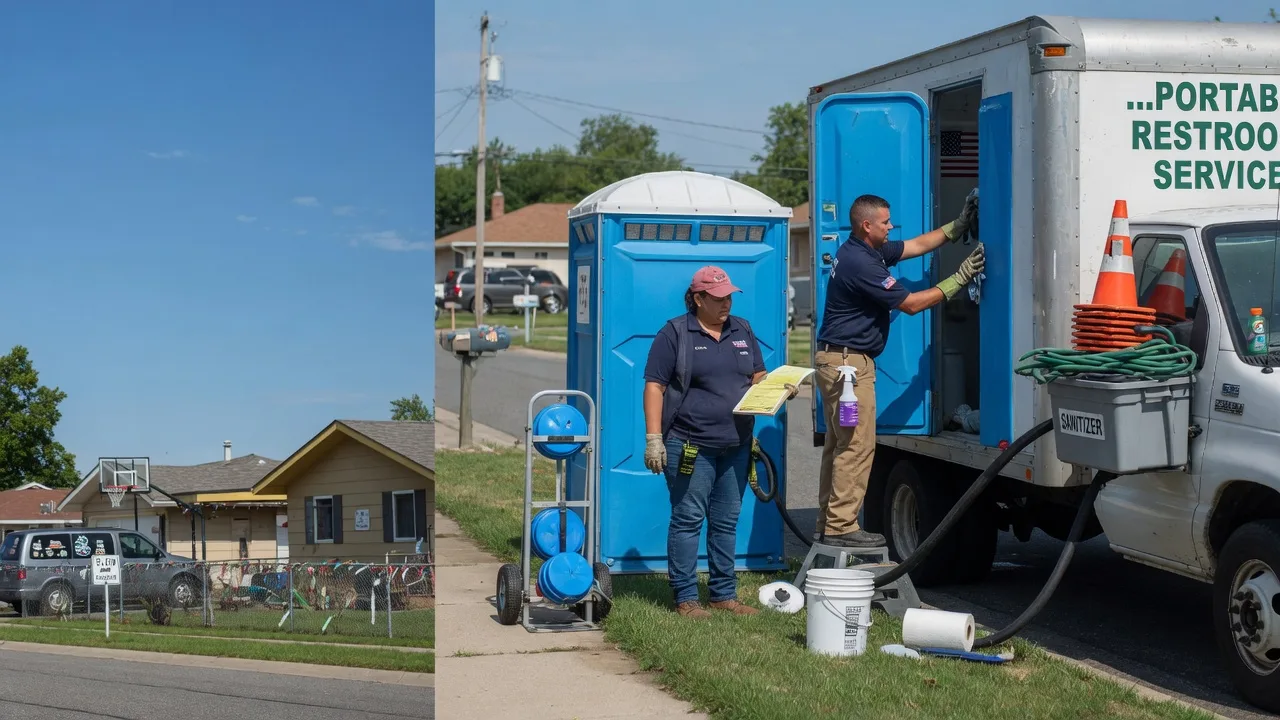Portable Toilet Rental in Lincoln, NE near me